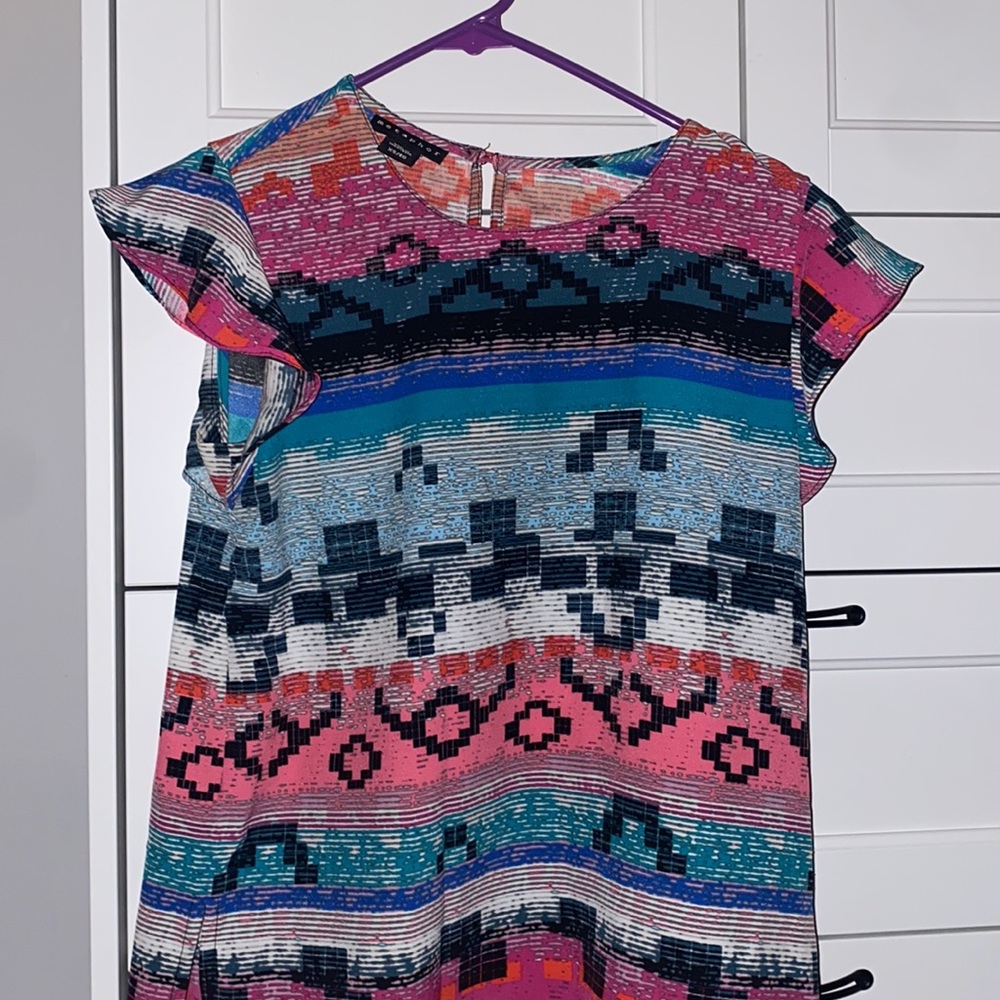 Multi Color Blouse - Picture 3 of 3